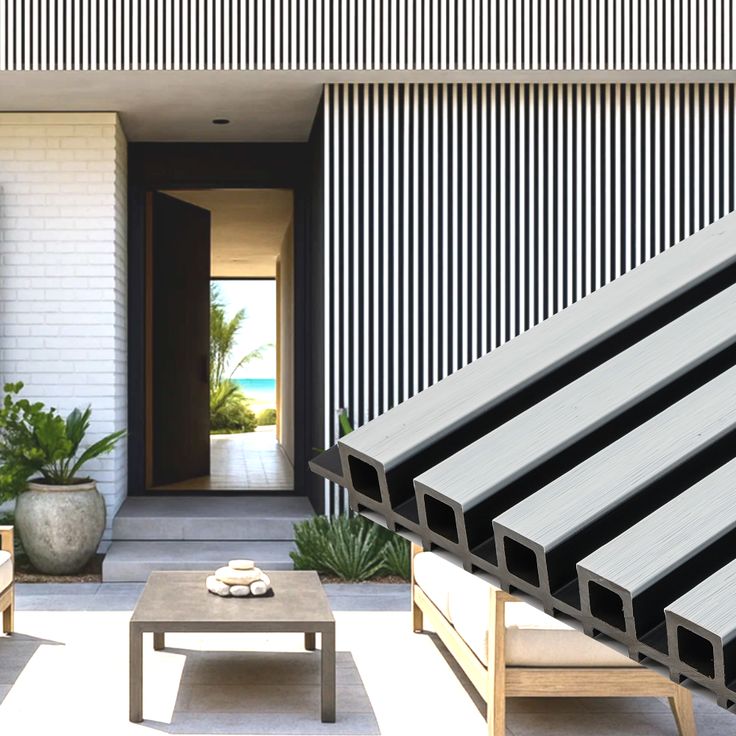WPC Fluted Panels - photo 7